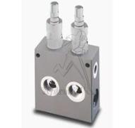 Bloc anti-choc anti-cavitation 5 voies G1/2 - 35 l/min - 210bar - alu