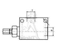 Limiteur de pression 150L/MN 7-105B G1'