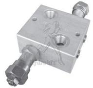 Limiteur de pression double 3/4 - 80 à 250 bar - 80 l/min - Aluminium