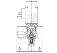 Limiteur de pression 10-100B proportionnel 12Vdc - 50L/min - G1/2