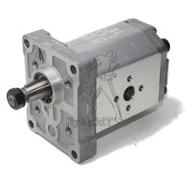 Moteur engrenages montage Binger GR1 7.8 cm3 - bidirectionnel - 140bar - flasque italien arbre coniq