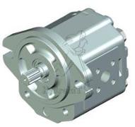 Moteur engrenages GR2 11 cm3 - bidirectionnel - flasque SAE A arbre cannelé SAE A Z9 - drain latéral