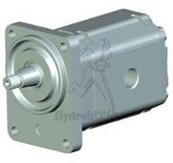 Moteur engrenages GR2 11 cm3 - bidirectionnel - contre palier DIN arbre conique 1/5 Ø20mm