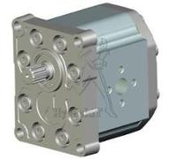 Moteur engrenages GR3 38 cm3 - bidirectionnel - flasque Italien arbre cannelé SAE B Z13