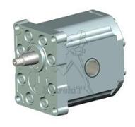 Moteur engrenages GR3 44 cm3 - rotation droite - flasque Italien arbre conique 1/8