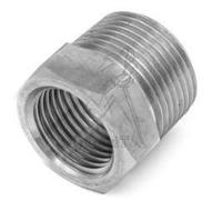 Raccord mâle/femelle - G1" conique - G1/4 - Inox 316L