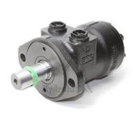 Moteur OMP X 400cc - arbre cylindrique Ø25mm long - Flasque SAEA 2 trous - G1/2 aligné