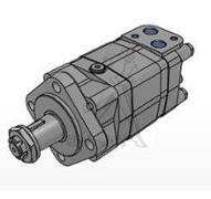 Moteur MS 315cc - arbre conique 1/10 Ø35mm - Flasque 4 trous - Ø82.5mm - G1/2 - joint renforcé