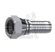Nipple Ø4mm - Fem BSPP 1/4 - ss joint écrou bloqué - Inox