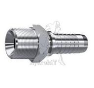 Nipple Ø6mm - Mâle NPT 1/4 - Inox