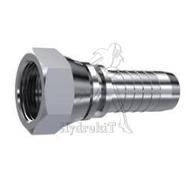 Nipple Ø6mm - Fem BSPP fond plat 1/4 - Inox