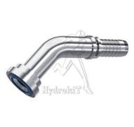 Nipple Ø13mm - Collet SAE6000 PSI 1/2 45° - Inox