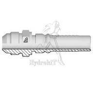 Nipple Ø19mm - Mâle JIC 1-1/16 - double dénudage - H17