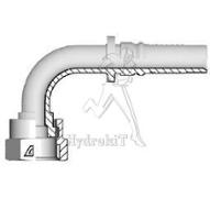 Nippel Ø25mm weiblich Interlock 90° 1-7/16ORFS - H17