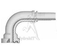 NIPPLE Ø32 SAE6000 1 90°