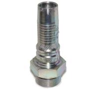 Nipple Ø38mm - Mâle BSPP 1-1/2 - double dénduage