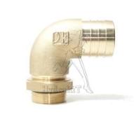 Nipple Ø50mm - Mâle BSPP 2" 90° - orientable - Laiton - Basse pression