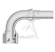 Nipple Ø50mm - Fem BSPP 2" 90° - double dénudage - H17