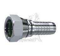 Nipple Ø50mm - Fem BSPP 2" - av joint écrou bloqué - Inox