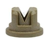 Niederdruckdüse 60° - Kaliber 25 - Braunes PVC