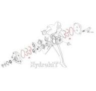 Pompe MF SERIE 374 V 14cc rotation gauche