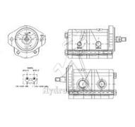 Pompe double Moissonneuse batteuse JOHN DEERE - Adaptable