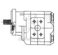 Hydraulic pump Case Poclain loader