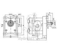 Hydraulikpumpe 2,5 cm³