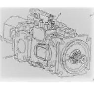 JCB 531-70, 533-105, 536-60, 531-70 SWAY-Hydraulikpumpe