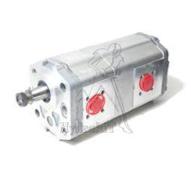 Pompe double - aspiration commune - 6+11 rotation droite cone 1/5