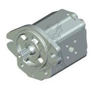 Pompe engrenages GR2 6 cm3 - rotation droite - flasque SAE A arbre cannelé Z11