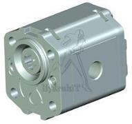 Pompe engrenages GR2 11 cm3 - rotation droite - flasque vis traversant arbre tournevis