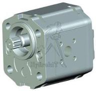 Pompe engrenages GR2 22 cm3 - rotation gauche - flasque vis traversant arbre cannelé DIN Z9