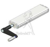 Pompe manuelle rotative table élévatrice -  PA2820WL + Manivelle