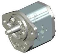 Pompe engrenages GR3 22 cm3 - rotation gauche - flasque SAE B arbre conique 1/5