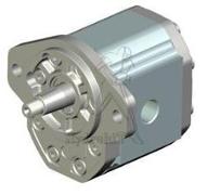 Pompe engrenages GR3 38 cm3 - rotation droite - flasque SAE B arbre conique 1/8