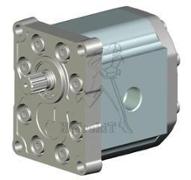 Pompe engrenages GR3 44 cm3 - rotation droite - flasque italien arbre cannelé SAE B Z13