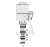 Cartouche à tiroir 4/2 - inversion de sens - 56l/min 240bar - cavité VC12-4 - 24V