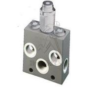 Bloc anti-choc anti-cavitation 5 voies 1/2 - 60 l/min - 210bar - Alu