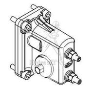 Tête de commande - 4 trous - Walvoil DPC130 - sans levier