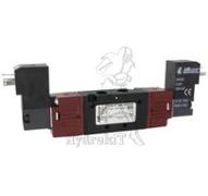 Distributeur électro-pneumatique 1/8" 18 mm 5/3 retour centres fermés 24DC