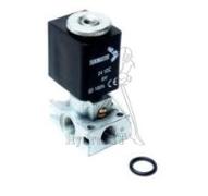 Electro pneumatique 2/2 NO - 3/2 - 24vdc G1/8 - 10bar - passage Ø1.3mm