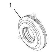 Corps de bride de pompe à eau Dynaset HPW200/30-45