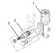 Kit complet valve de décharge pour pompe à eau Dynaset HPW250/30-40