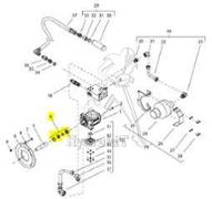 Kit joint arbre moteur hydraulique de génératrice Dynaset CMG-PRO6KW-34