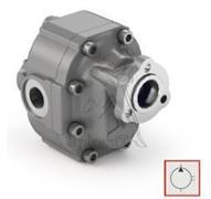 Pompe engrenage camion 100cm3 rotation gauche 6 dents UNI8953 - orifices G1"1/4 G1"