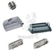 Connecteur 24 points avec prise droite + embase encastrée + inserts M/F + presse-étoupe