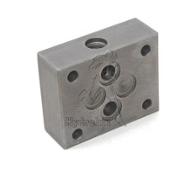 Verschlussplatten P nach T, A und B geschlosssen