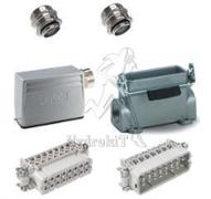 Connecteur 16 points avec prise latérale + embase en saillie + inserts M/F + presse-étoupes