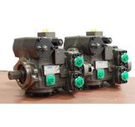 Pompe double circuit fermé 2 x34cc  - commande hydraulique + filtre